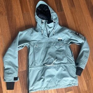 Annok W Snowboard Jacket Women Faded Green - Like new, worn once